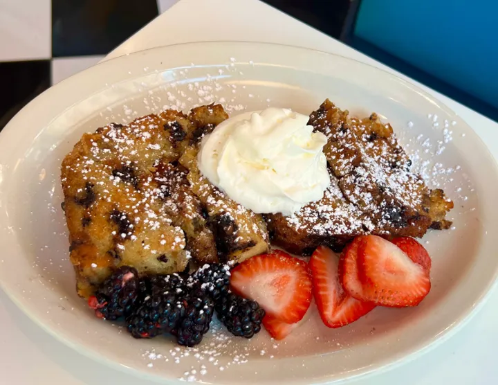 Ed Debevic’s Bread Pudding French Toast