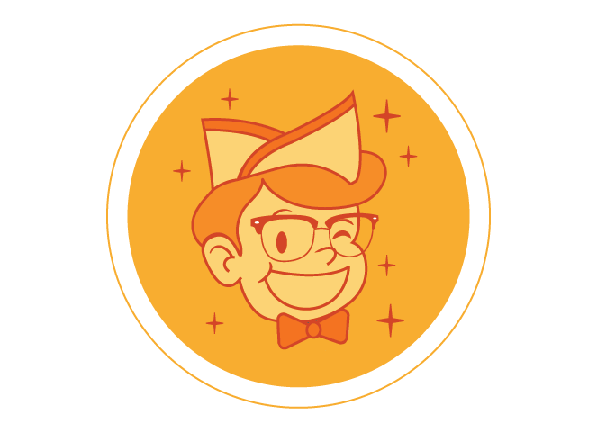 Little Eddie package illustration