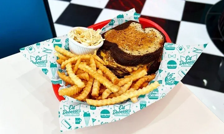Ed Debevic's Patty melt Burger