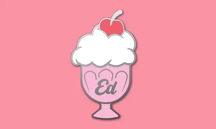 Sundae Pin